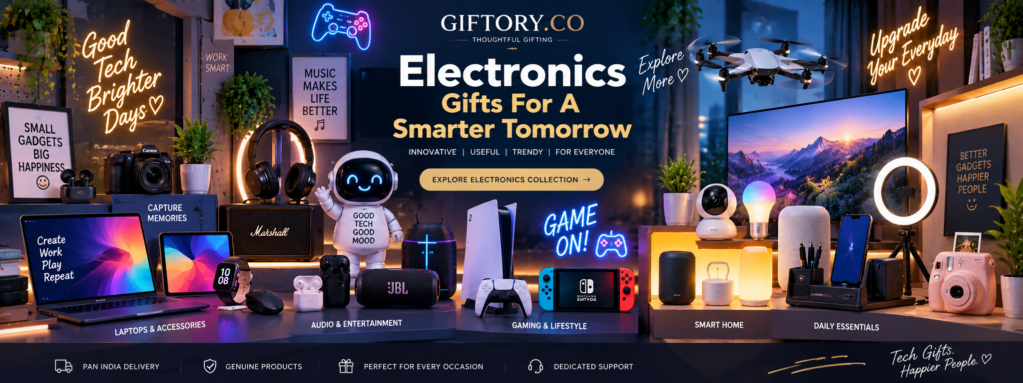 Giftory Electronics Gifts Collection